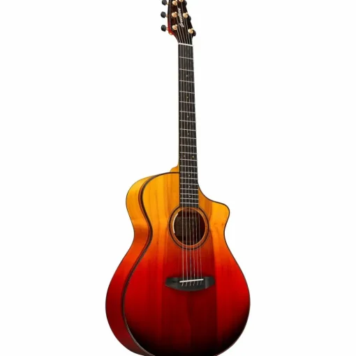Breedlove Oregon CE Limited Edition Concert Acoustic-Electric Guitar Tequila Sunrise