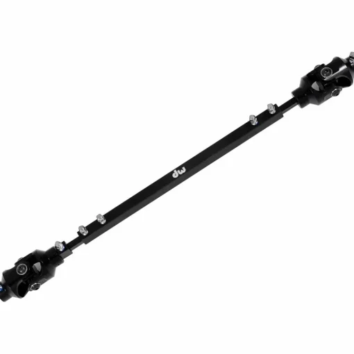 DW Colorboard Machined Chain Drive Double Bass Drum Pedal With Cobalt Footboard