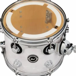 DW DWe Wireless Acoustic/Electronic Convertible Tom with STM 10 x 8 in. Finish Ply White Marine Pearl