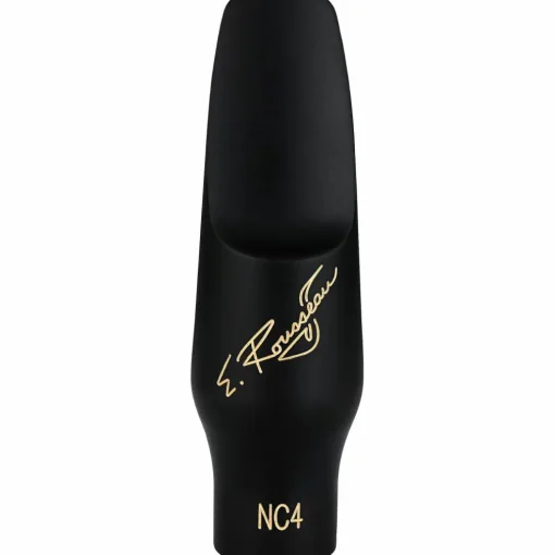 E. Rousseau Rousseau Alto Saxophone Mouthpiece, Classic, NC 4 Black