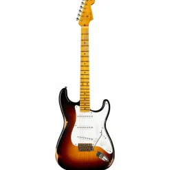 Fender Custom Shop Guitar Center Limited-Edition 70th Anniversary 1954 Stratocaster Relic Electric Guitar Wide Fade 2-Color Sunburst