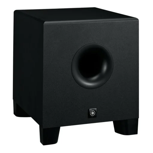 Focusrite Scarlett Solo Gen 4 with Yamaha HS Studio Monitor Pair & HS8S Subwoofer Bundle (Stands & Cables Included) HS5