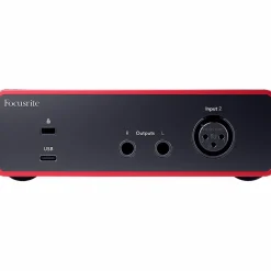 Focusrite Scarlett Solo Gen 4 with Yamaha HS Studio Monitor Pair & HS8S Subwoofer Bundle (Stands & Cables Included) HS5