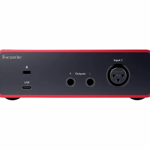 Focusrite Scarlett Solo Gen 4 with Yamaha HS Studio Monitor Pair & HS8S Subwoofer Bundle (Stands & Cables Included) HS5