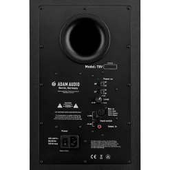 Focusrite Scarlett Solo Gen 4 with Adam Audio T-Series Studio Monitor Pair & T10S Subwoofer Bundle (Stands & Cables Included) T8V