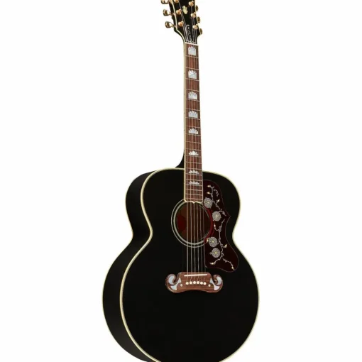 Gibson Elvis SJ-200 Acoustic-Electric Guitar Ebony