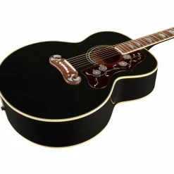 Gibson Elvis SJ-200 Acoustic-Electric Guitar Ebony