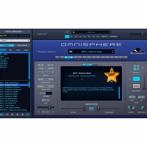 Ilio The Fame Series: Bundle - Patch Library for Omnisphere 2.6 or Higher