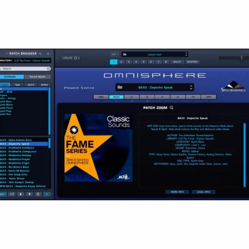 Ilio The Fame Series: Bundle - Patch Library for Omnisphere 2.6 or Higher