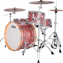 Ludwig Classic Maple 3-Piece Pro Beat Shell Pack With 24" Bass Drum Pink Oyster