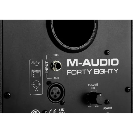 M-Audio Forty Eighty 8" Powered Studio Monitors (Each) Gold