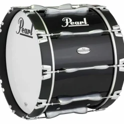 Pearl 32 x 14 in. Championship Maple Marching Bass Drum Midnight Black