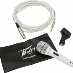 Peavey PVi 2G 1/4 Dynamic Handheld Microphone White