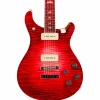 PRS Private Stock McCarty 594 with P90s Curly Maple Top African Ribbon Mahogany Back Stained Curly Maple Fretboard with Pattern Vintage Neck Electric Guitar Blood Red Glow