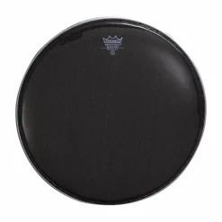 Remo Black Max Crimped Marching Snare Drum Head Ebony 14 in.
