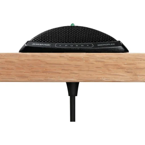 Shure MX392BE Condenser Boundary Microphone, Built-in Preamp, Attached 12' Unterminated Bottom-exit Cable (Cardioid)