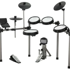 Simmons Titan 50 Electronic Drum Kit With Mesh Pads, Bluetooth and DA2112 Drum Amp