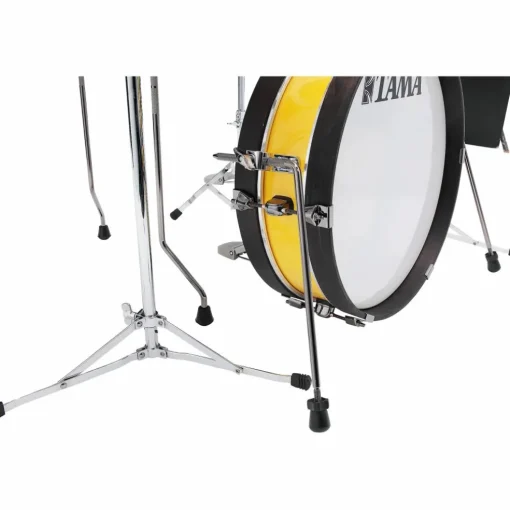 TAMA Club-JAM Pancake 4-Piece Shell Pack With 18" Bass Drum Electric Yellow