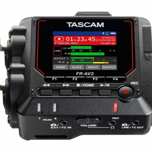 TASCAM FR-AV2 Compact 32-Bit Field Recorder & Timecode Generator