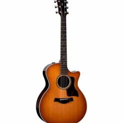 Taylor 2021 714ce Walnut Limited-Edition V-Class Grand Auditorium Acoustic-Electric Guitar Shaded Edge Burst