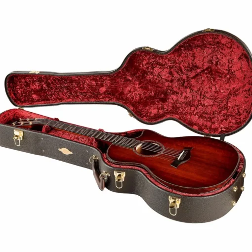 Taylor Custom Redwood-Master Grade Koa Grand Auditorium Acoustic-Electric Guitar Shaded Edge Burst