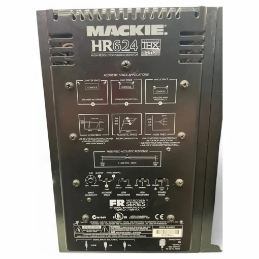 Used Mackie HR624 Pair Powered Monitor