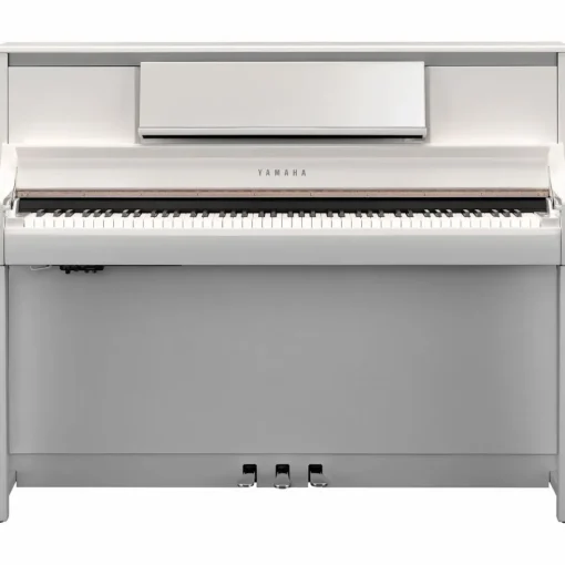 Yamaha Clavinova CSP-295 Digital Upright Piano With Bench Polished White