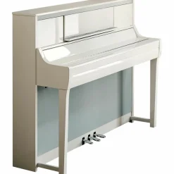 Yamaha Clavinova CSP-295 Digital Upright Piano With Bench Polished White
